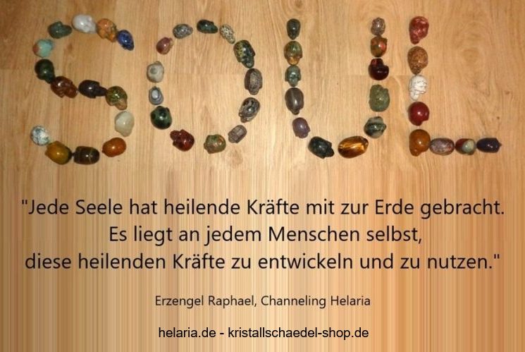 Channeling Erzengel Raphael Edelstein Kristallschädel Shop Helaria Channeling Reiki Einweihungen
